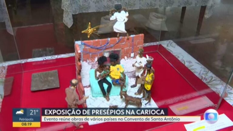 Exposição reúne presépios de vários países no Convento de Santo Antônio | Rio de Janeiro