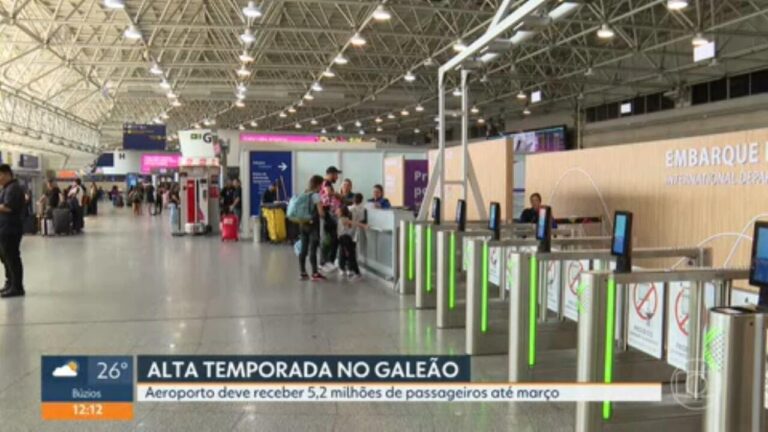 Galeão deve receber mais de 600 mil pessoas para as festas de fim de ano | Rio de Janeiro