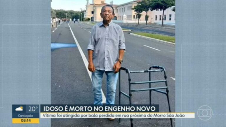 'Deram tiros no meu pai para acabar com a operação', diz filho de idoso morto no Engenho Novo