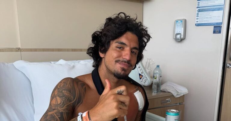 Gabriel Medina sofre lesão e perde temporada 2025 do circuito mundial de surfe