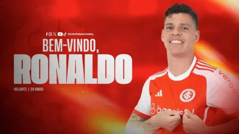 Quem é o volante Ronaldo, novo reforço do Internacional