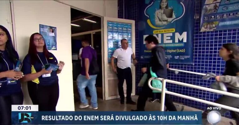 Ministério da Educação divulga nota do Enem a partir das 10h desta segunda (13) – Noticias R7 Ministério da Educação divulga nota do Enem a partir das 10h desta segunda (13) – Noticias R7