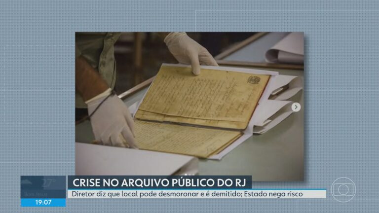 Crise no prédio do Arquivo Público do RJ coloca em risco registros da ditadura sobre Rubens Paiva, diz ex-diretor exonerado esta semana | Rio de Janeiro