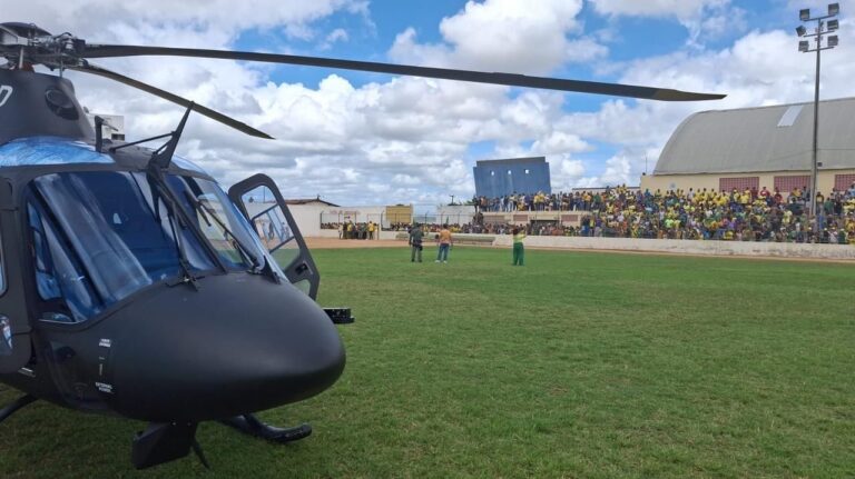 Bolsonaro passa mal e governo do RN disponibiliza helicóptero