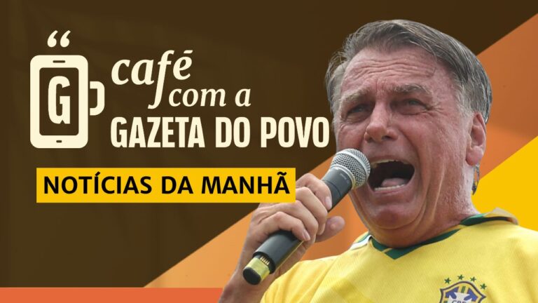 Saúde de Bolsonaro é destaque no Café com a Gazeta do Povo desta segunda-feira