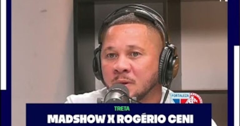 Madshow falou sobre a "treta" com o Rogério Ceni em seu período como jogador do Fortaleza. #shorts