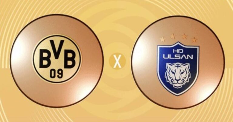 Borussia Dortmund x Ulsan no Mundial de Clubes: onde assistir ao vivo, horário e escalação