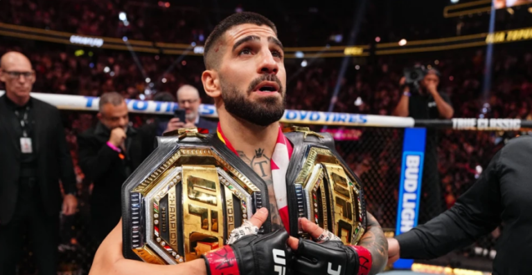 Ilia Topuria massacra Charles do Bronx e conquista segundo cinturão do UFC Ilia Topuria massacra Charles do Bronx e conquista segundo cinturão do UFC