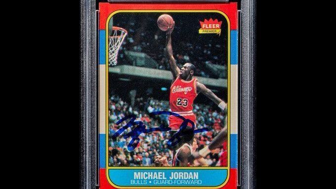 Card colecionável rara de Michael Jordan é vendida por R$ 13,7 milhões